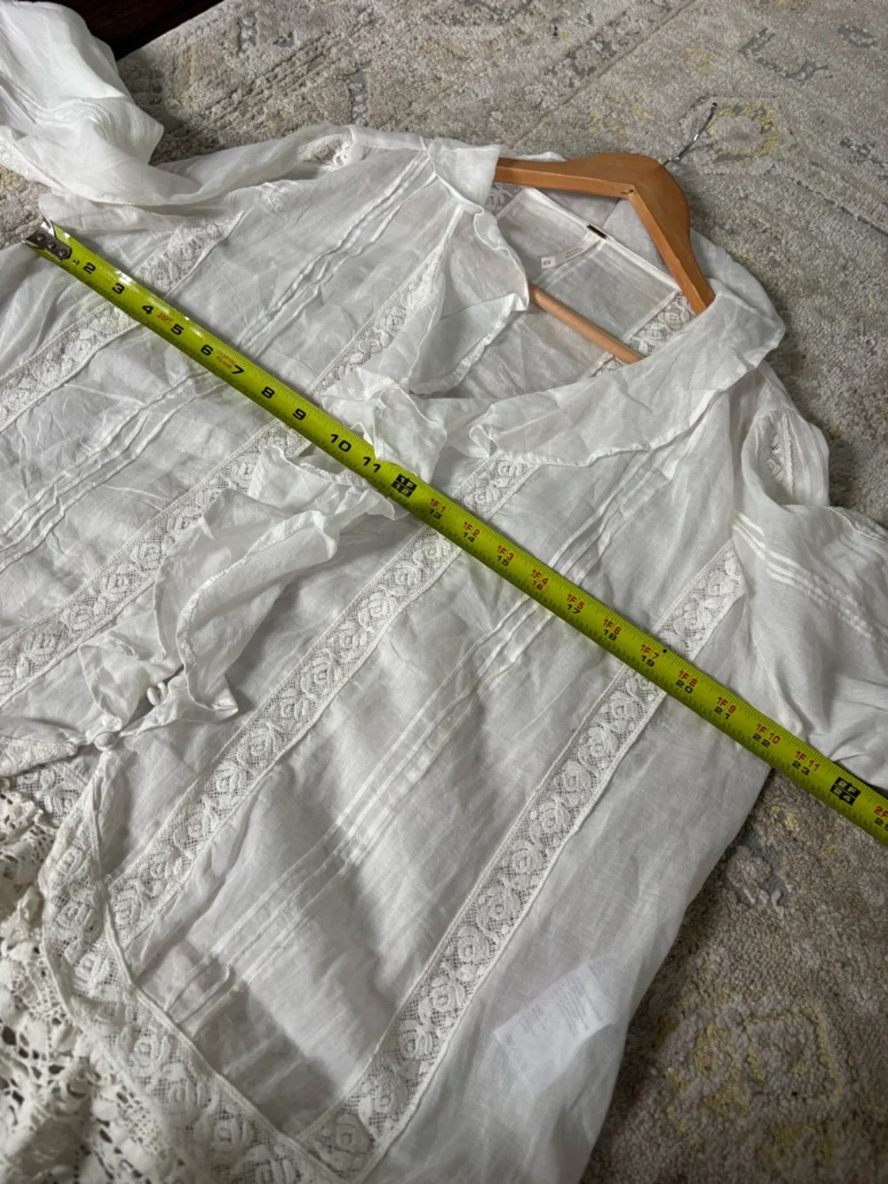 Free People Chante Ruffle Top - Picture 6 of 10